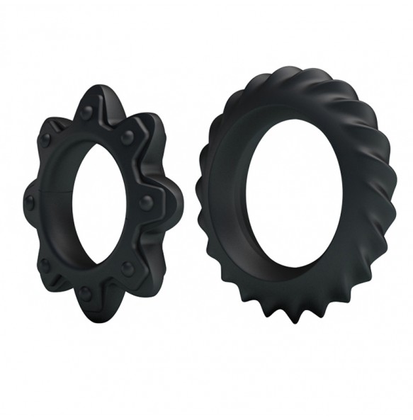 BAILE Male Delay Cock Rings Set B